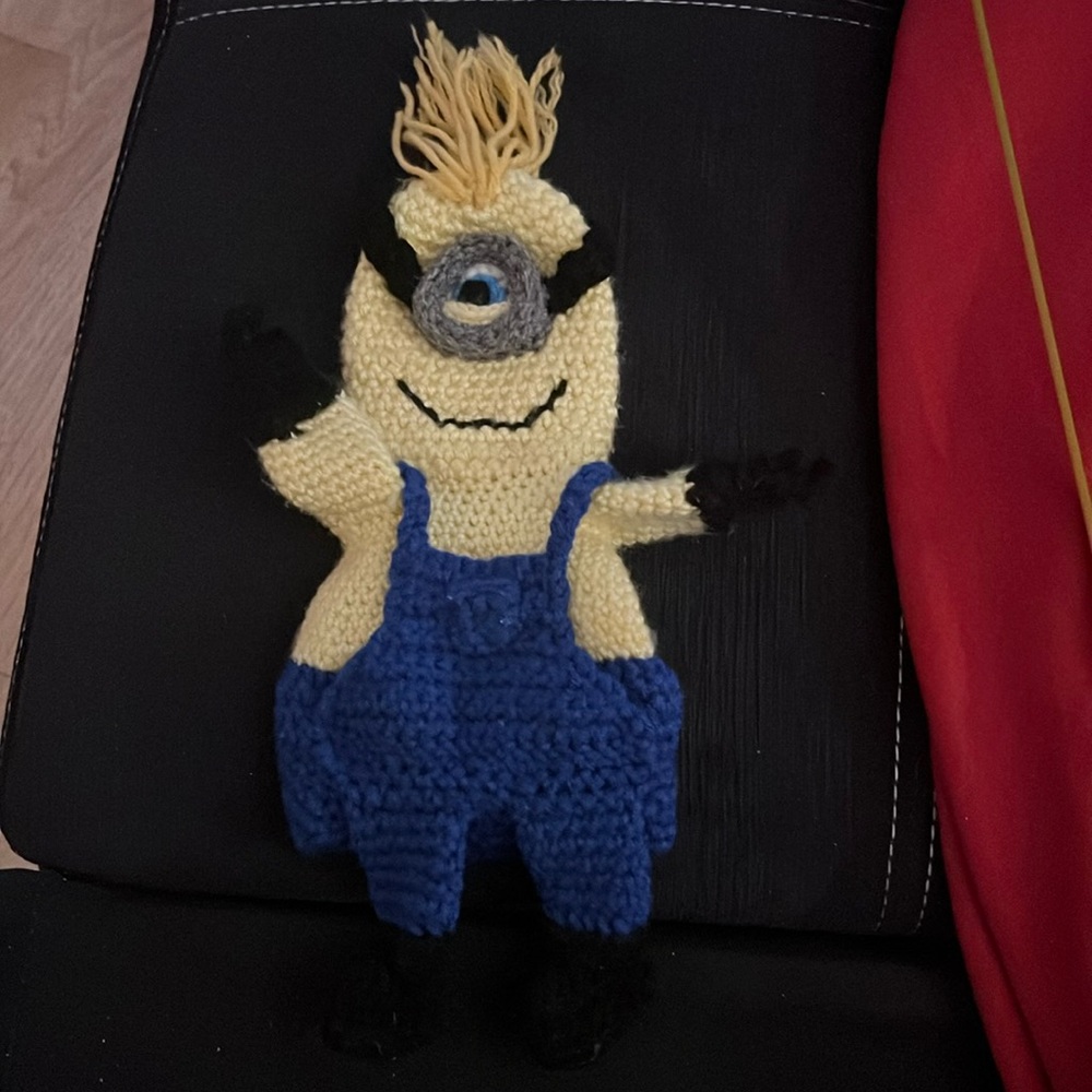Special handmade amigurumi minion